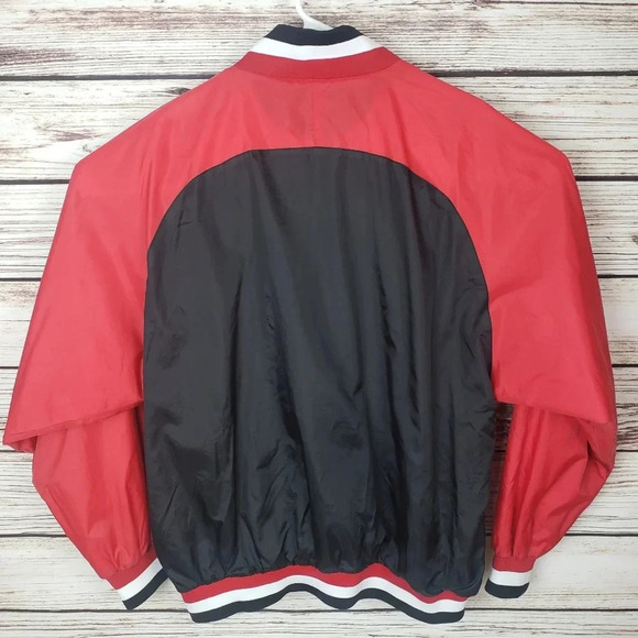 Chalk Line Vtg 90s Chicago Bulls Lg Windbreaker - Picture 10 of 12